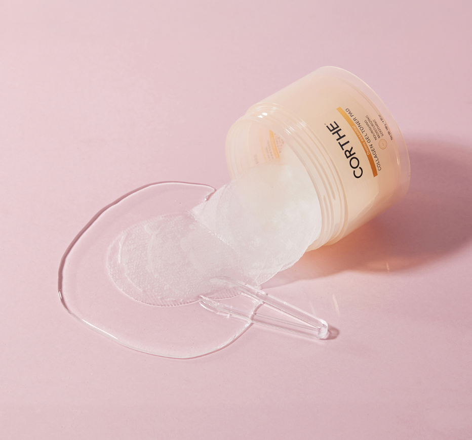Corthe Collagen Gel Toner Pads | Best Korean Skincare Products