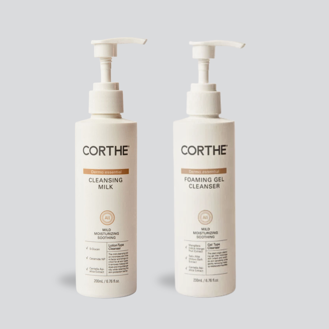 Oil based cleanser for double cleansing Corthe duo