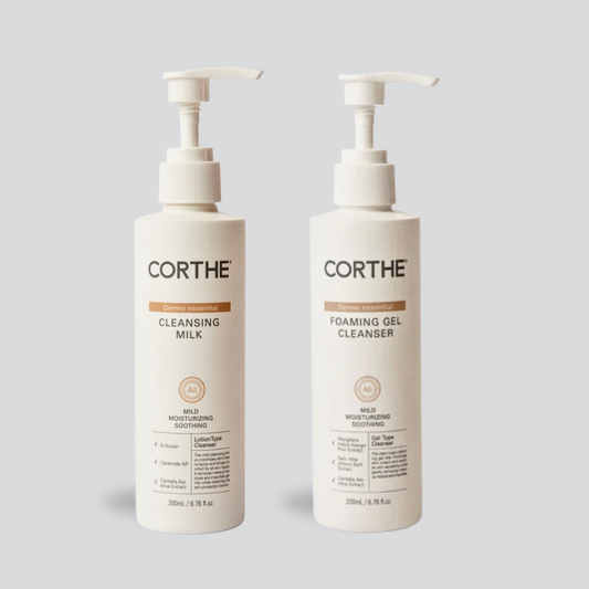 Double cleanse kit for hydration and congestion relief