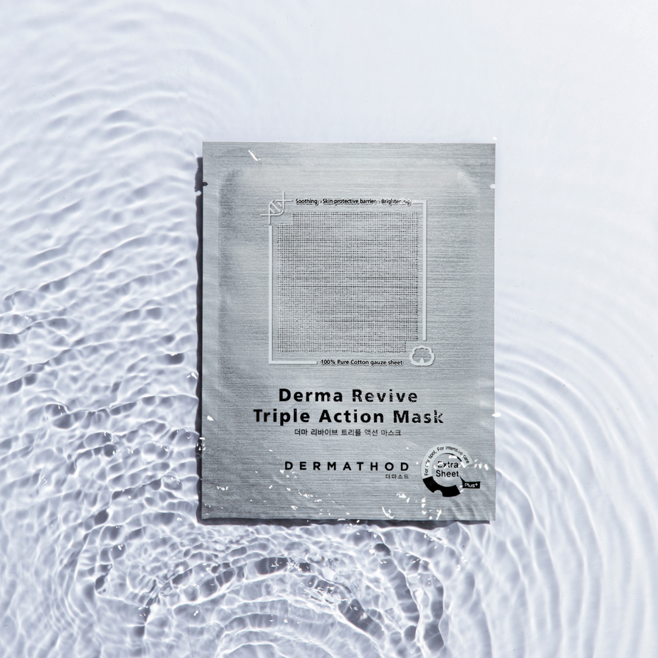 K-Beauty skincare sheet mask for hydration and dark spot brightening
