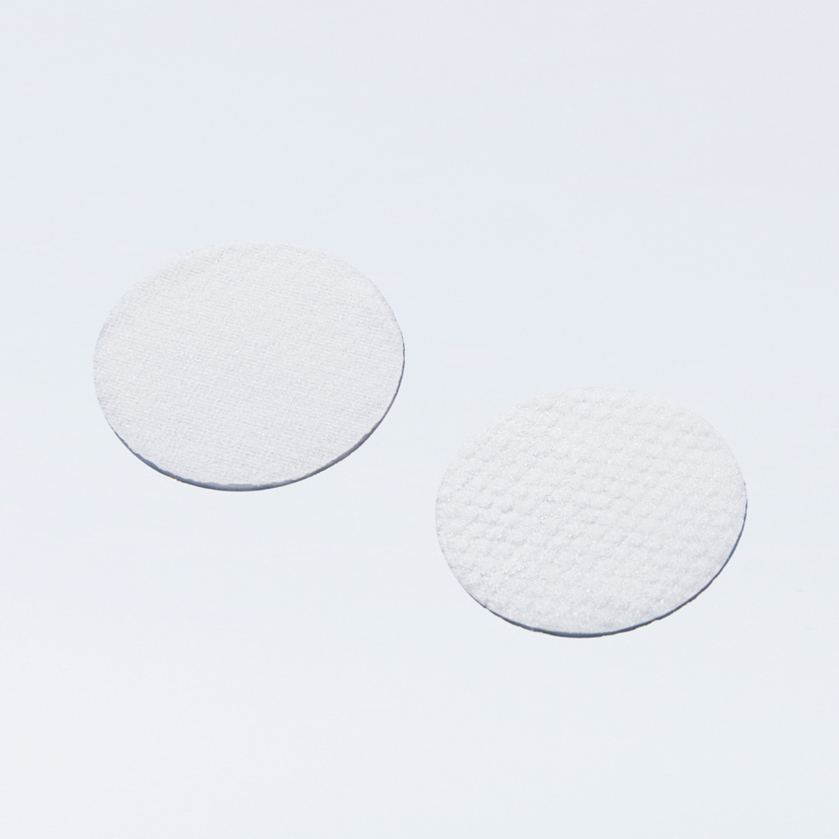 Professional exfoliating pads for home use or post-facial care