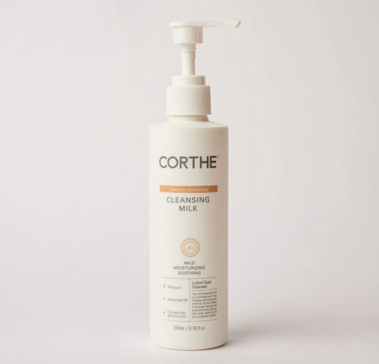 Corthe Dermo Essential Cleansing Milk Korean cleanser for dry skin