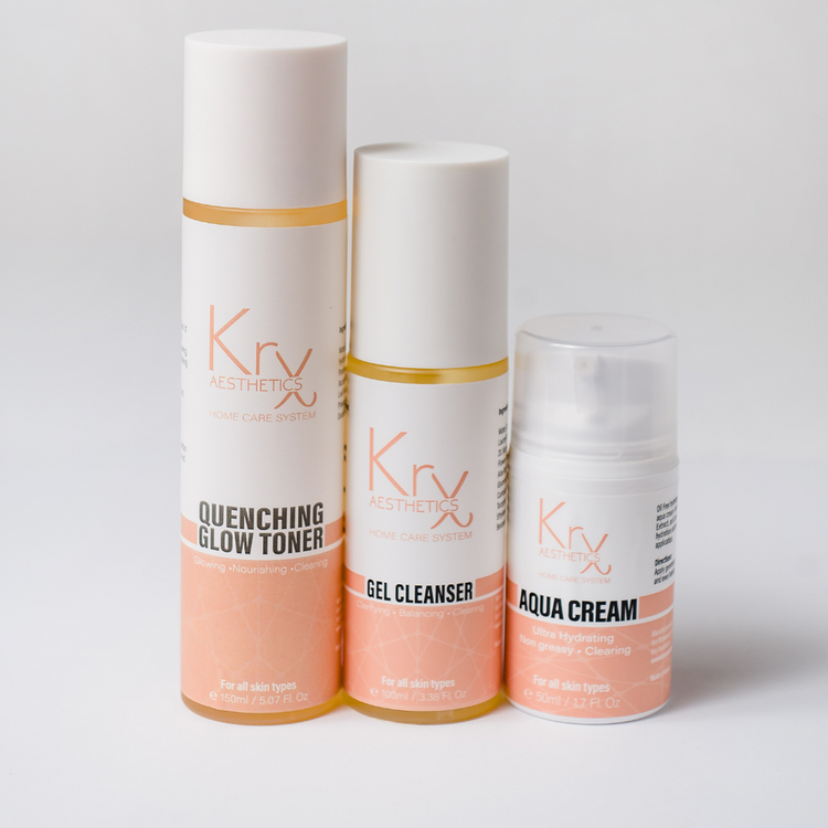 Fragrance-free Korean skincare glowing skin routine - KrX Aesthetics
