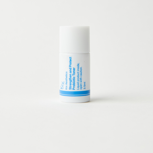 Acne-safe probiotic face toner sample KrX Strengthen & Protect