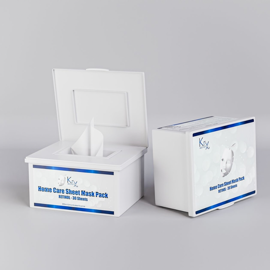 Korean wrinkle care masks with retinol