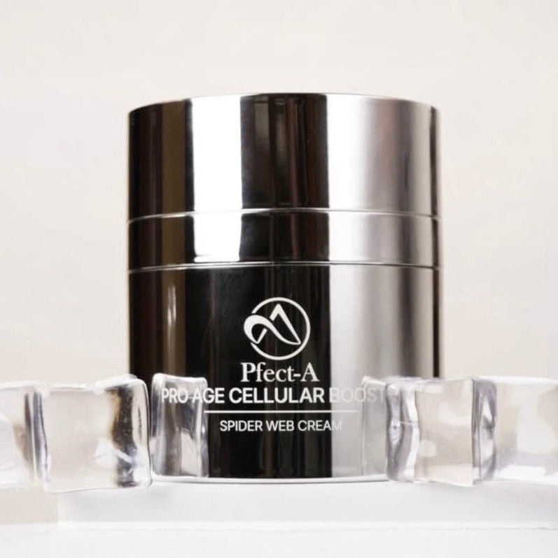 Pfect-A Cellular Booster cream, featuring clinical-grade NMN and NAD⁺ to energize skin cells and reduce the appearance of fine lines.