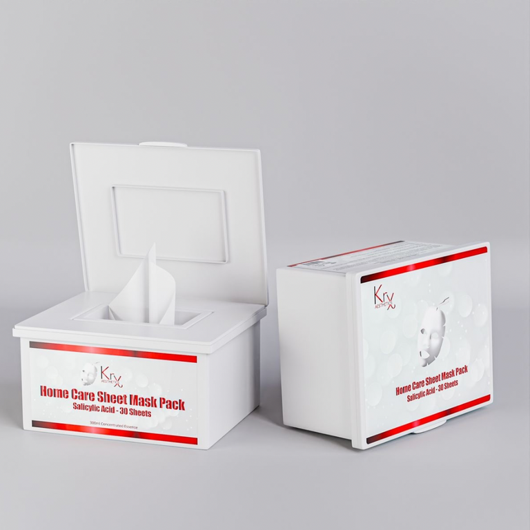 Korean Salicylic Acid Acne Sheet Masks | KrX Aesthetics – Mystic