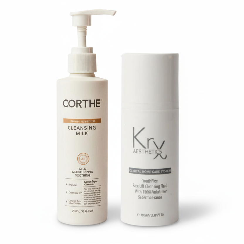 Ageless Double Cleanse Duo | Peptide-Powered Korean Face Lift