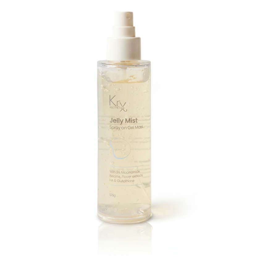 KrX Jelly Mist – Korean Spray On Gel Mask for Hydration & Glow