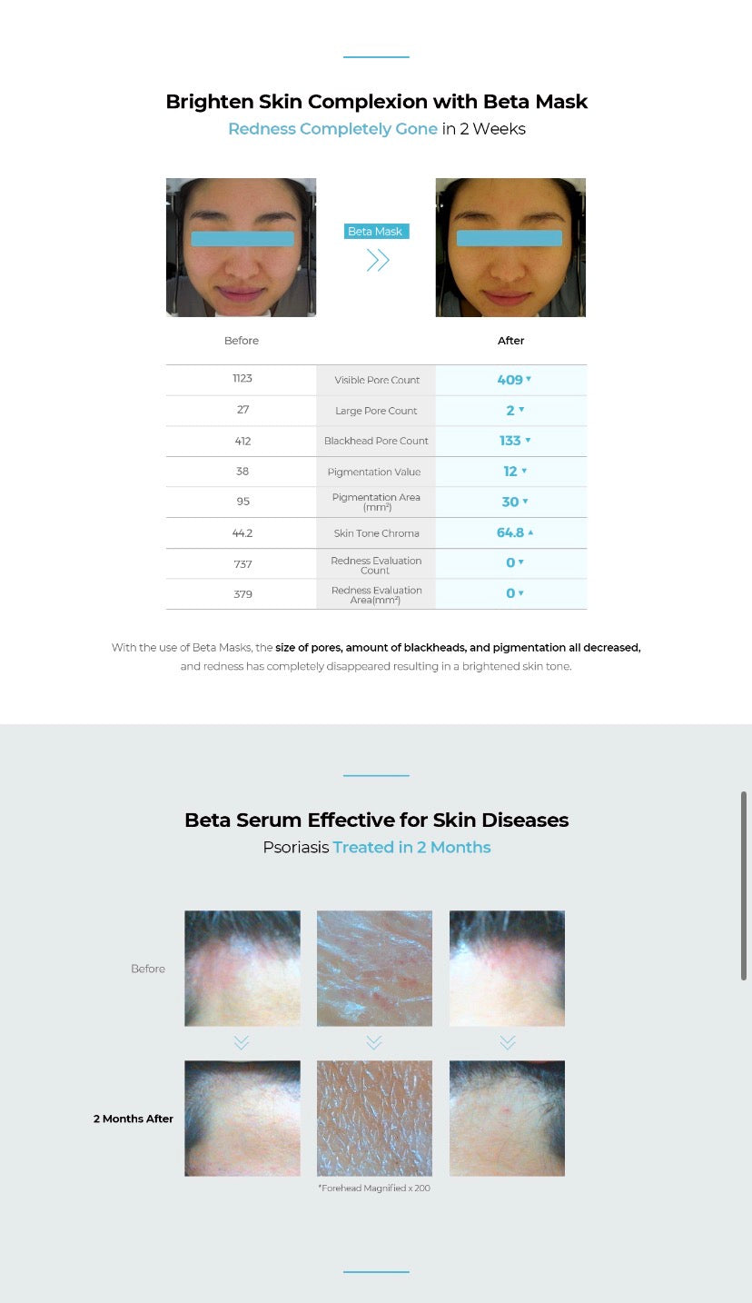 korean hydrogel mask for eczema and rosacea prone skin