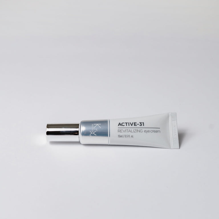Korean Revitalizing skincare eye product with hyaluronic acid for eye dark circles and puffiness - KrX Aesthetics