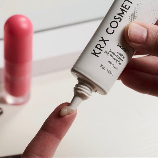 KrX Invisilk Korean makeup primer for pore blurring oil control and makeup longevity