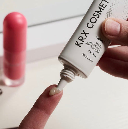 KrX Invisilk Korean makeup primer for pore blurring oil control and makeup longevity