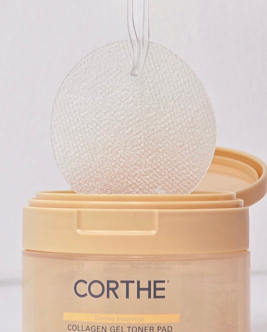 Skin temperature cooling Korean gel toner pads by Corthe