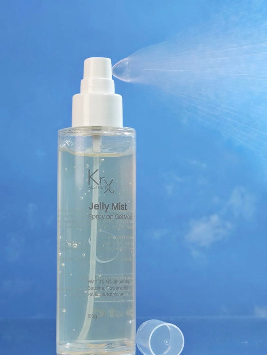 An elegant and mess-free spray-on Korean gel mask ritual, designed for high-performance hydration that can be used mid-day, post-facial, or as a cooling overnight treatment.