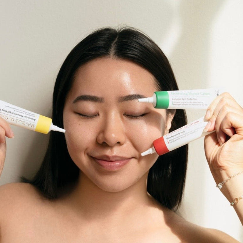 Carry your glow with you. These leak-proof, high-potency Thesera treatments fix breakouts and dullness in seconds. Shop travel essentials.