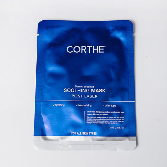 Korean sheet mask for irritated face and post treatment recovery