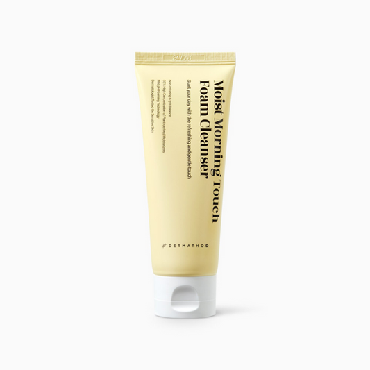 Vegan Korean foam cleanser for sensitive and dry skin