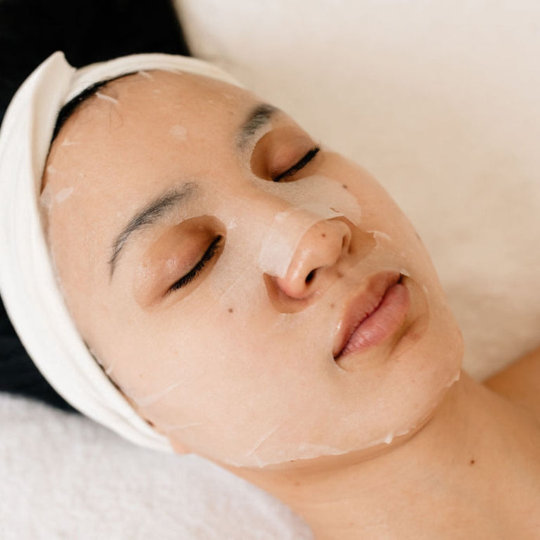 Korean skincare mask for hyperpigmentation and glow