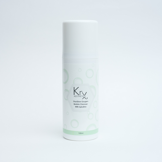 Oxygenating Korean face cleanser for texture - KrX OxyGlow Korean cleanser