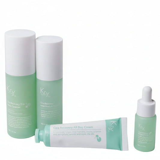 Korean centella skincare routine for sensitive skin | Krx Cica Recovery