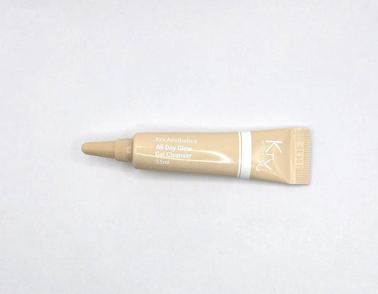 Sample of KrX Glow Gel Cleanser with hyaluronic acid