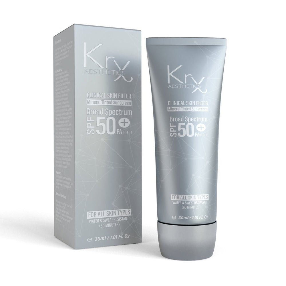 Water-resistant Korean tinted sunscreen broad spectrum spf 50 pa+++ for a no-makeup glass skin glow