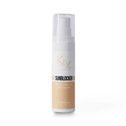 KrX Sunblocker SPF 50 sunscreen for daily sun protection | Mystic Beauty & Skincare