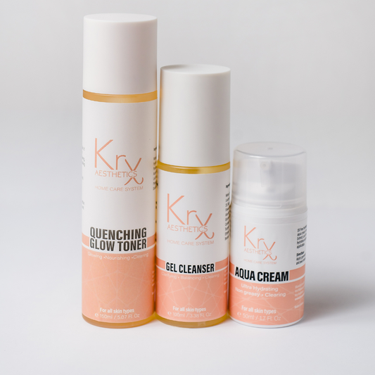 Fragrance-free Korean skincare glowing skin routine - KrX Aesthetics