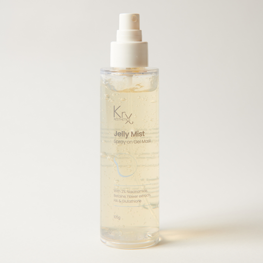 K-Beauty Spray Jelly mask for redness, dryness, and barrier repair