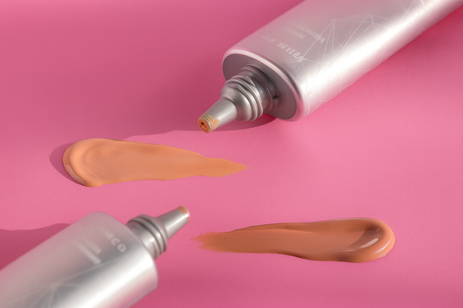 Broad spectrum tinted Korean sunscreen with no white cast and dewy glow