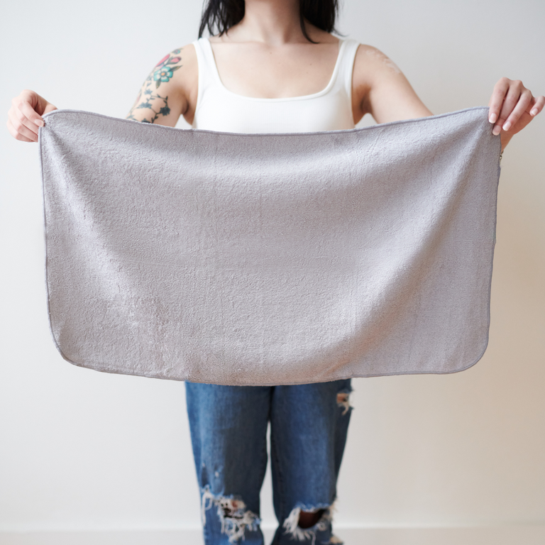 Sustainable Korean beauty towel with bamboo fibers