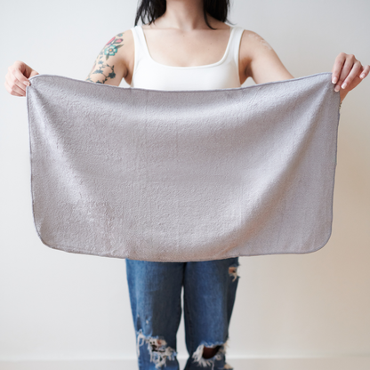 Sustainable Korean beauty towel with bamboo fibers