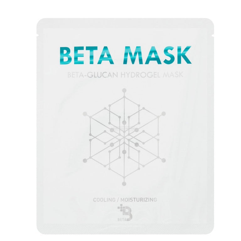 Cooling hydrogel professional Korean skincare product face mask with Beta-Glucan
