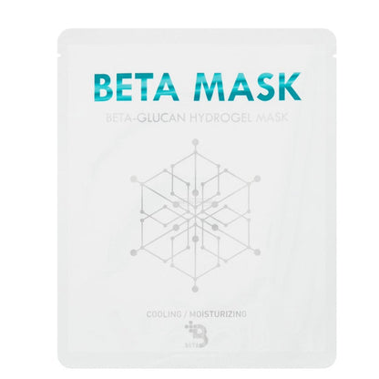 Cooling hydrogel professional Korean skincare product face mask with Beta-Glucan