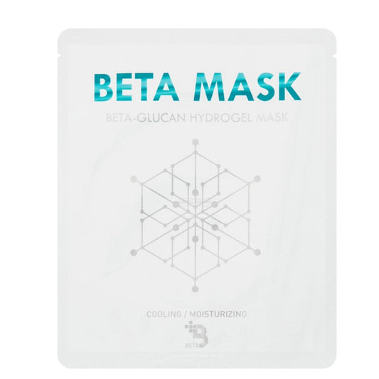 Cooling hydrogel professional Korean skincare product face mask with Beta-Glucan