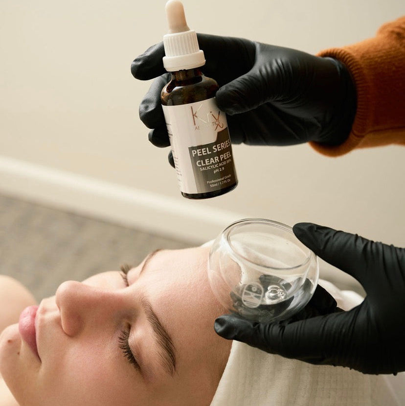 Professional Acne Clarity Peel in Meridian, Idaho at Mystic Beauty & Skincare; a targeted Korean chemical peel for acne, congestion, and inflammation near Boise.
