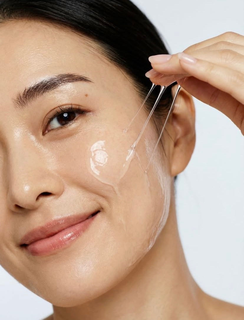 Allergen-free Korean skincare ingredients reference sheet