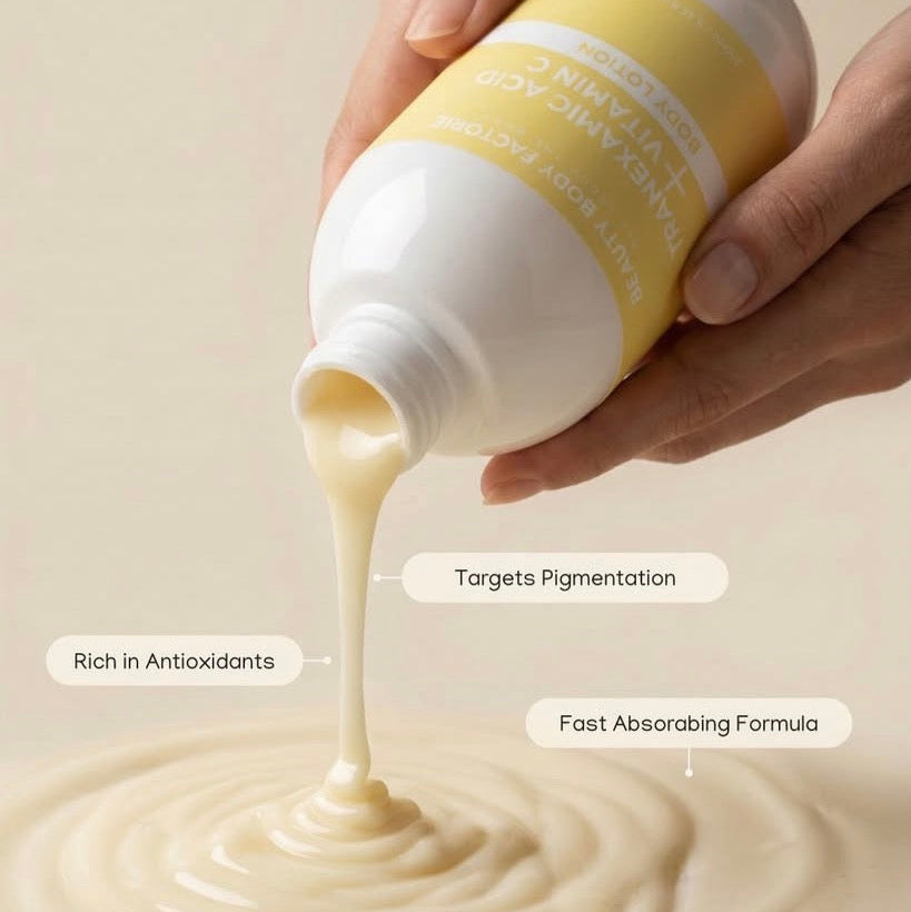 Tranexamic + Vitamin C Brightening Body Lotion | K-Beauty Skincare