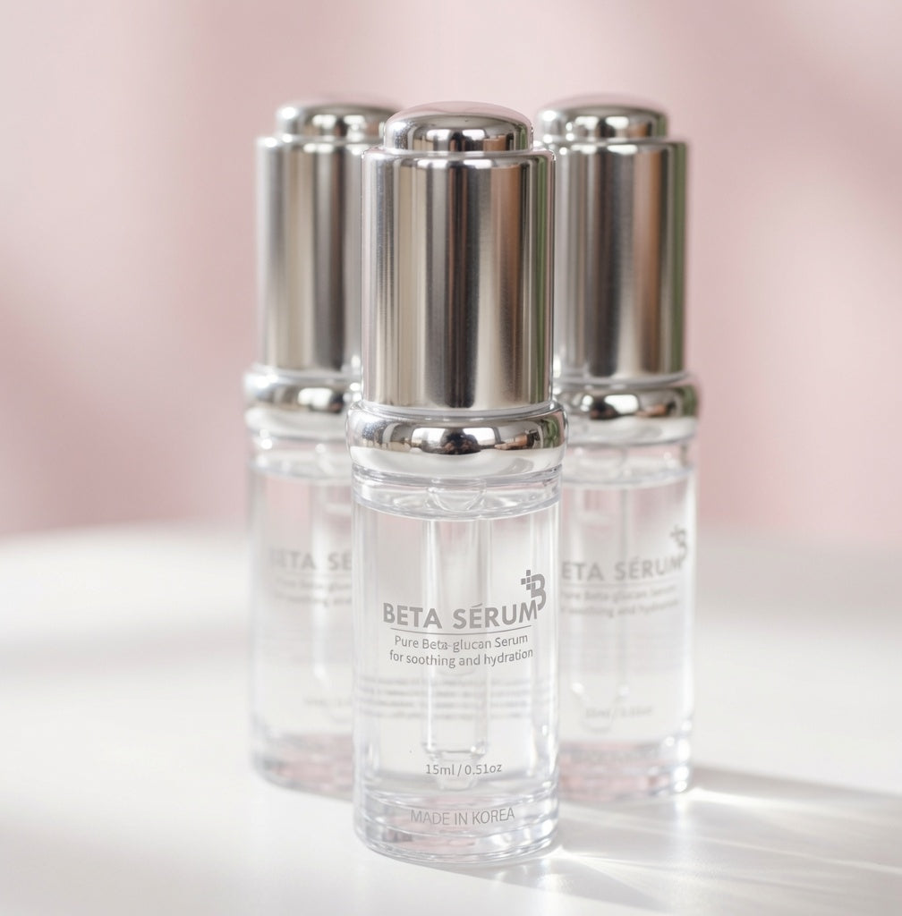 NeoGenesis Beta-Glucan Serum 3-pack, a professional Korean barrier repair serum for post-procedure healing.
