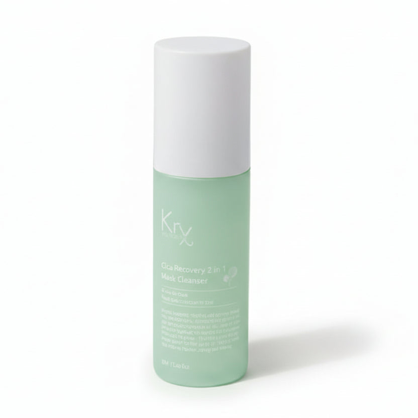 Repair while you cleanse: KrX Cica Recovery Mask Cleanser is infused with Ceramide NP and Triple Centella to reinforce the skin's lipid layer, ensuring your face feels soft and hydrated after every wash.
