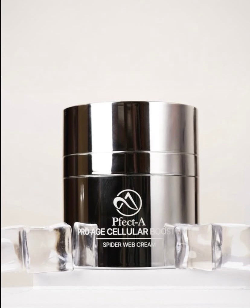 Pfect-A Cellular Booster cream, featuring clinical-grade NMN and NAD⁺ to energize skin cells and reduce the appearance of fine lines.