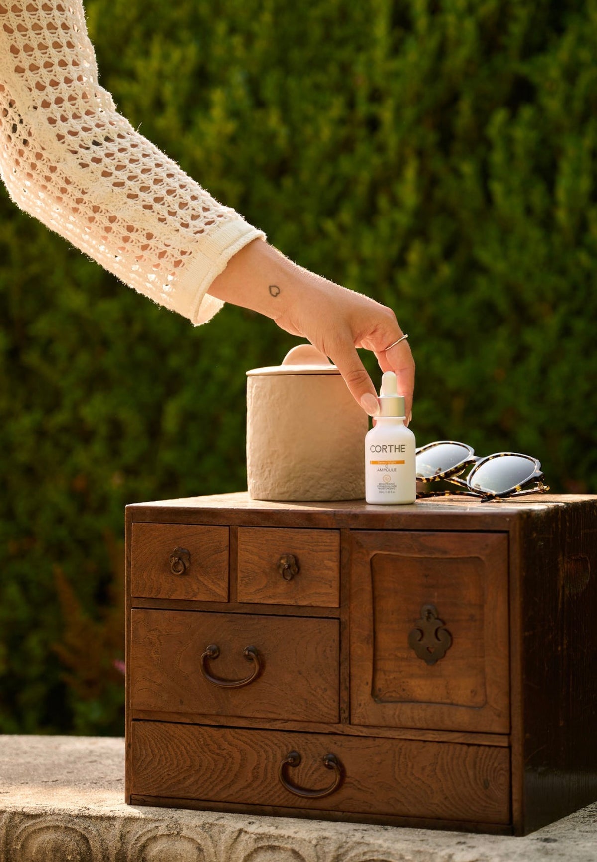 CORTHE Clinical Korean Skincare collection for professional skin barrier repair and sensitive skin care.