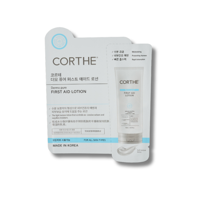 Corthe First Aid Lotion Sample (20 Pack) – Acne & Redness Relief
