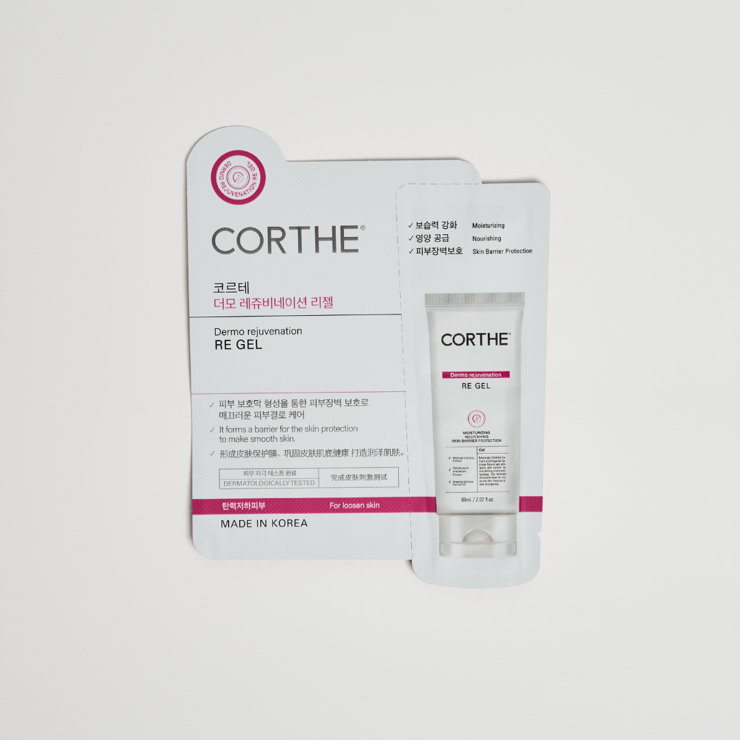 Corthe Re Gel Sample (20 Pack) – Korean Acne-Safe Barrier Slugging