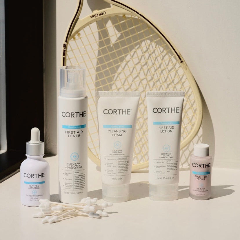Corthe Dermo First Aid Line | Dermatologist Recommended Acne Care