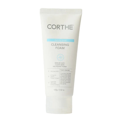 Corthe Dermo Pure First Aid Foaming Cleanser BHA Salicylic Acid Korean face wash for oily acne-prone skin | Bundle & Save