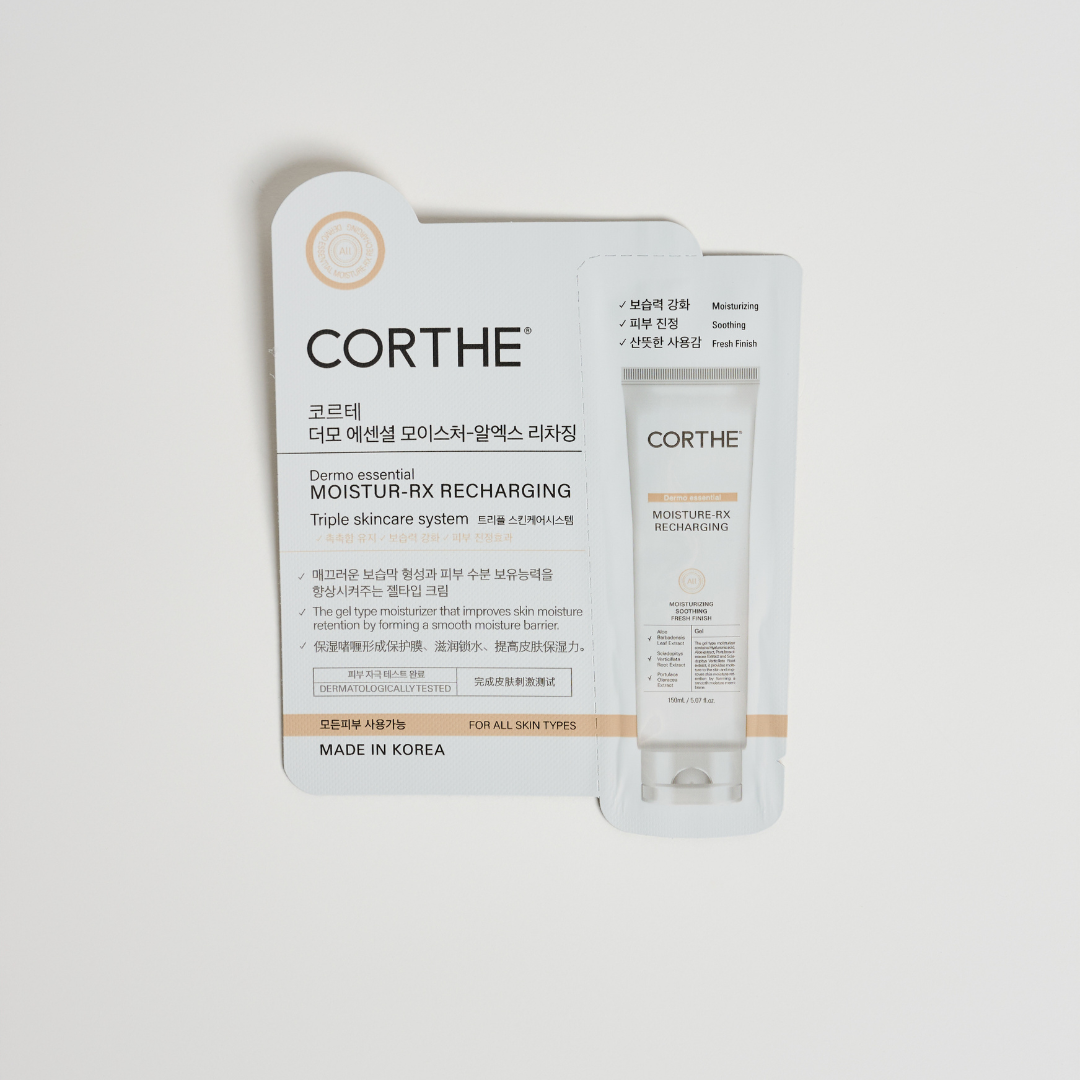 Corthe Moisture RX Gel Cream Sample (20 Pack) – Acne-Safe Hydration
