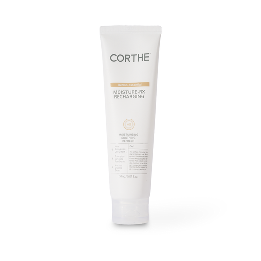 Corthe Moisture RX Recharging Cream: A professional non-comedogenic Korean gel moisturizer that provides deep hydration without clogging pores or causing breakouts.