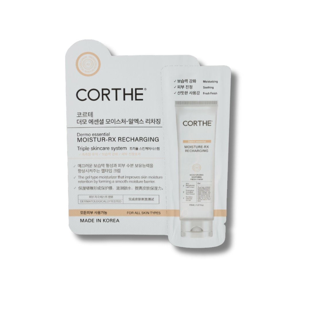 Shop Corthe Dermo Essential Moisture RX Recharging Cream Sample (20 Pack) | Mystic Beauty